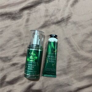 Bath & Body Works Vanilla Bean Noel Set - Green